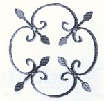 23/2 Rozeta pl. 20x4mm, d=250mm