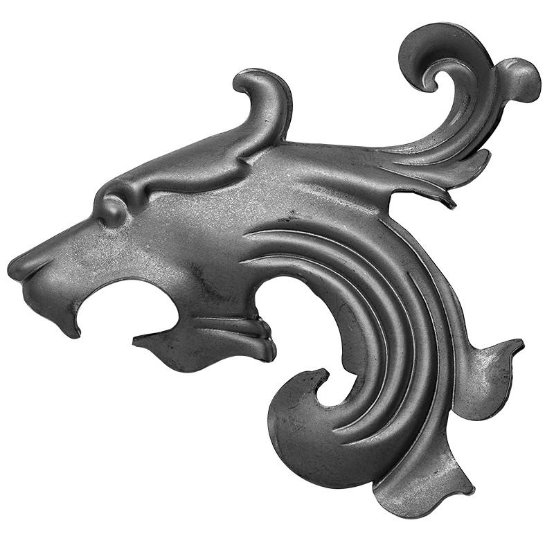 51.133 Hlava  PLECH 180x170x2
