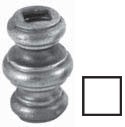 747/13 Dutý ocelový prvek čt. 14x14mm, 68xpr.45mm